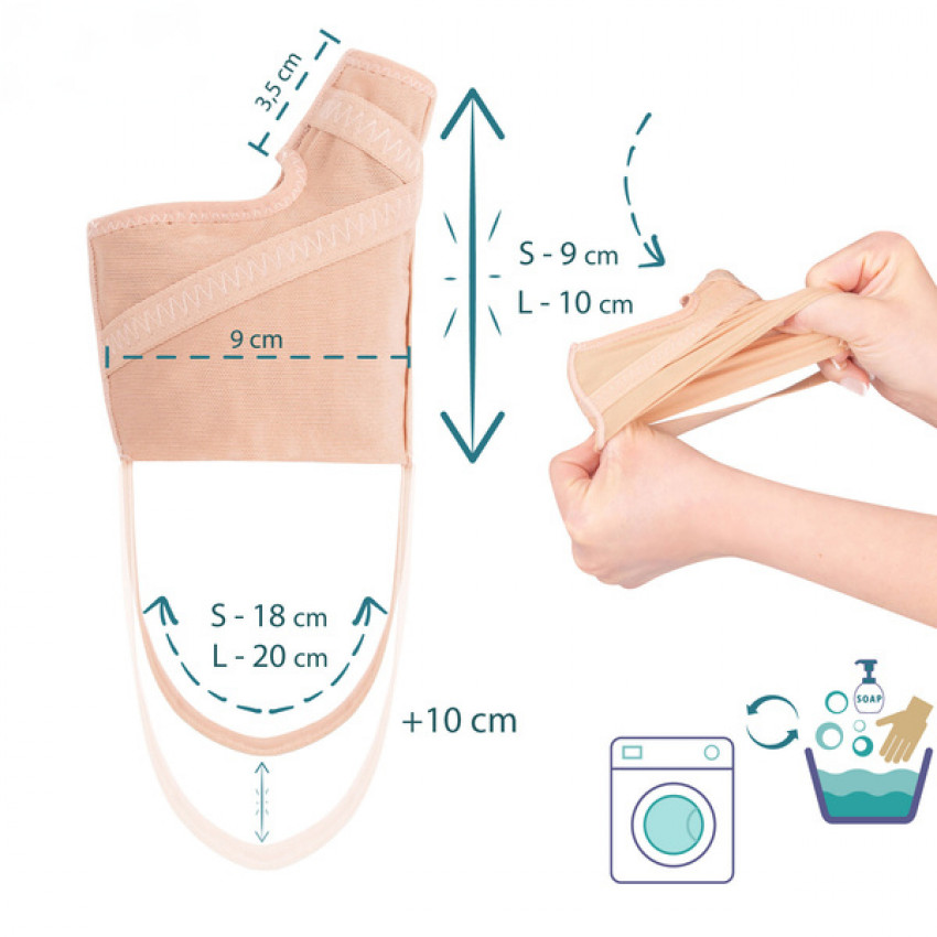 Ortopedická bandáž s popruhom